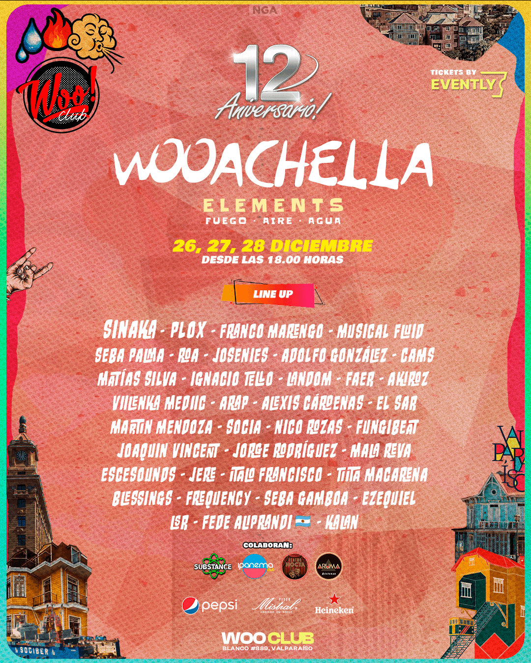 Aniversario N°12 presenta "Wooachella" image}