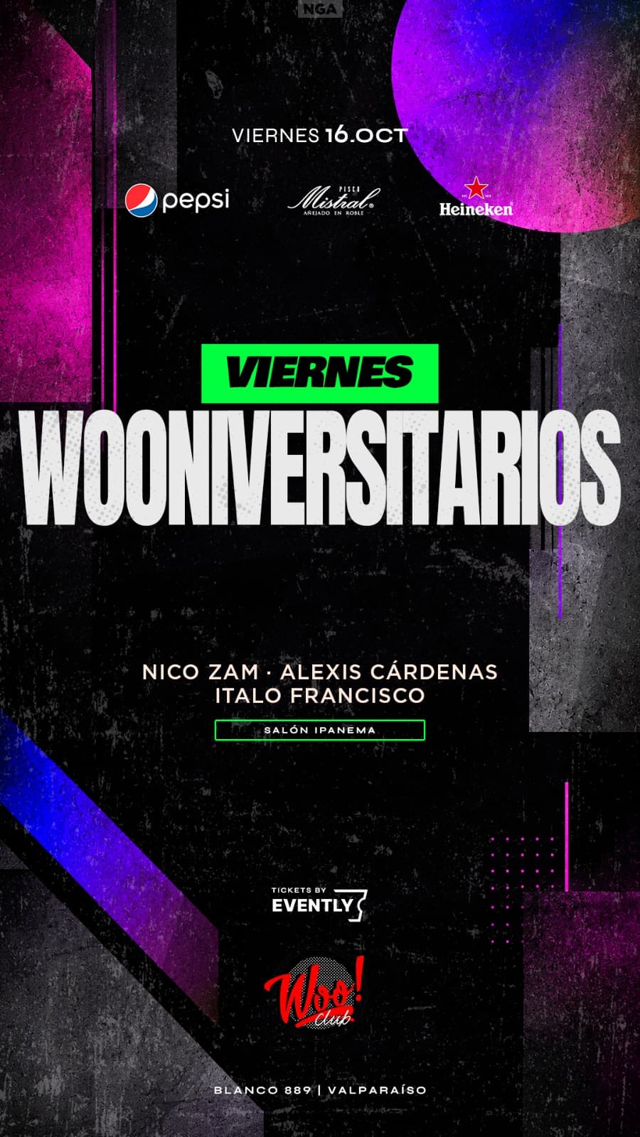 Viernes de Wooniversitarios